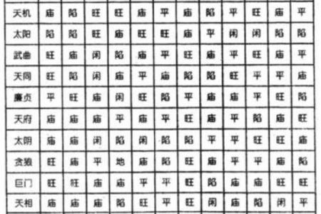 紫薇斗数星曜吉凶