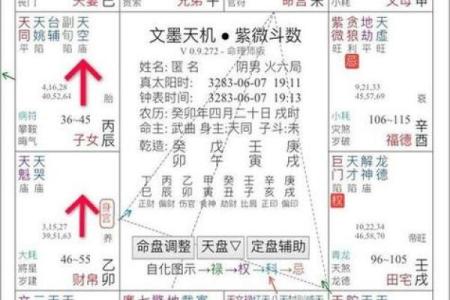 紫薇斗数中最重要的是身宫