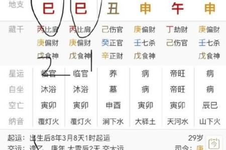 八字详解算命