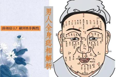 男人脸部有痣，算命你运势好坏