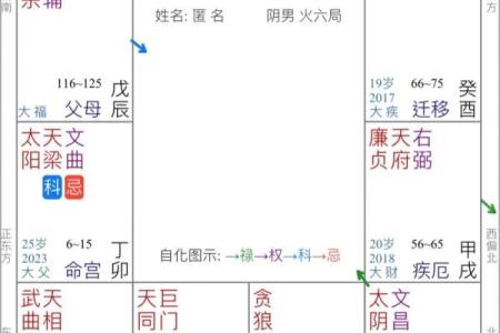 紫薇斗数流月怎么看