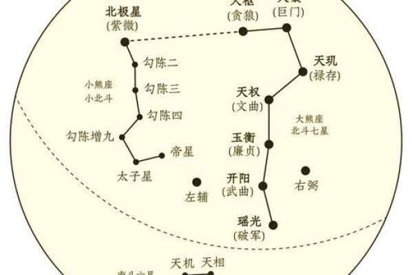 北斗星和紫薇星的区别是什么意思啊