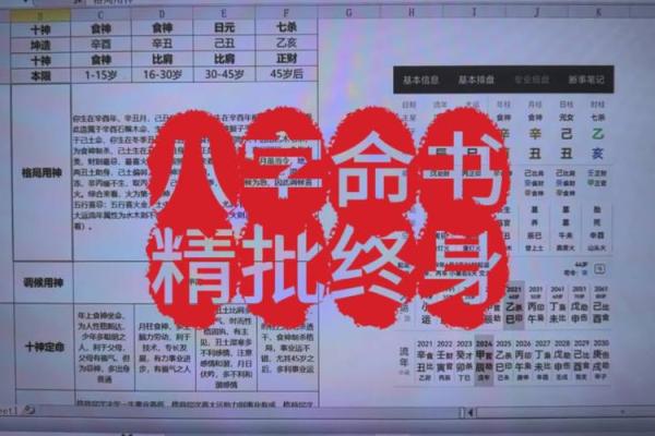 八字算命书