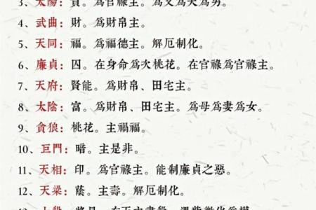 紫薇斗数命主什么意思