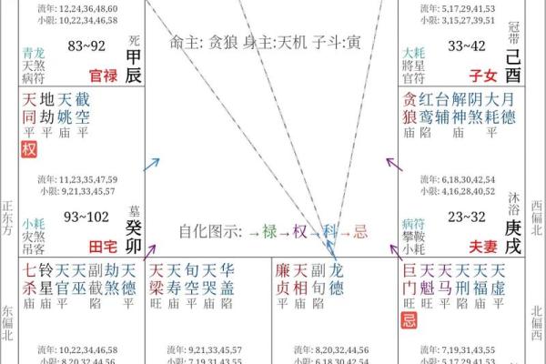 紫薇斗数的命盘怎么看
