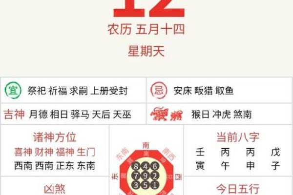 老黄历今天吉凶