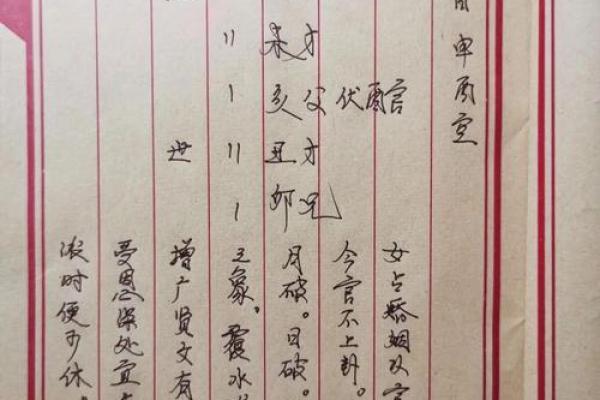 父子八字
