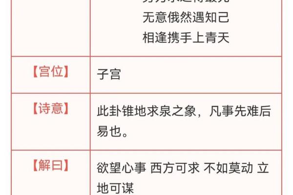 观音灵签一签求婚姻