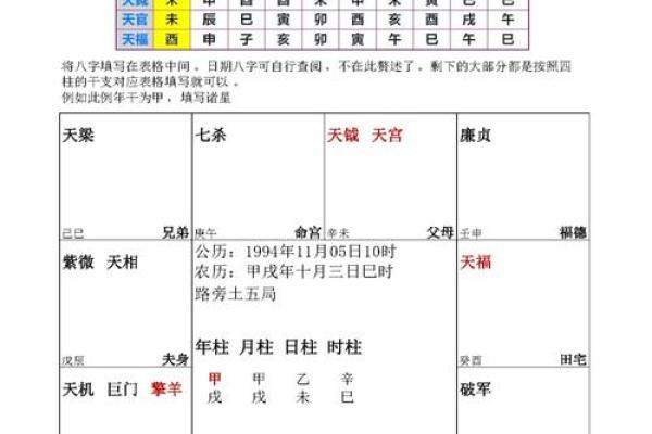 紫薇斗数星大全