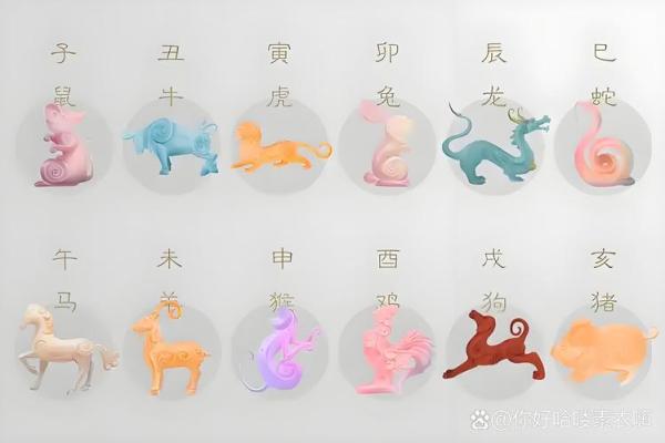 八字对应生肖