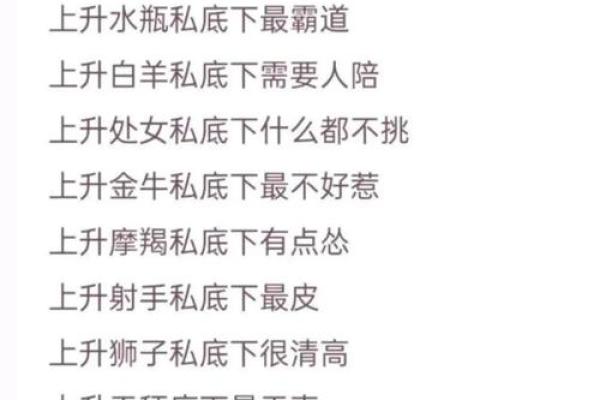 所有星座给人的第一印象都一样吗