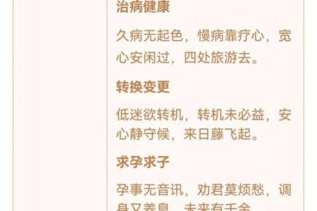 观音灵签翼的意思