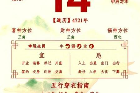 2024年8月12日(农历七月初九)每日老黄历宜忌详解
