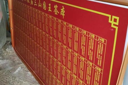 南岳圣帝灵签3签