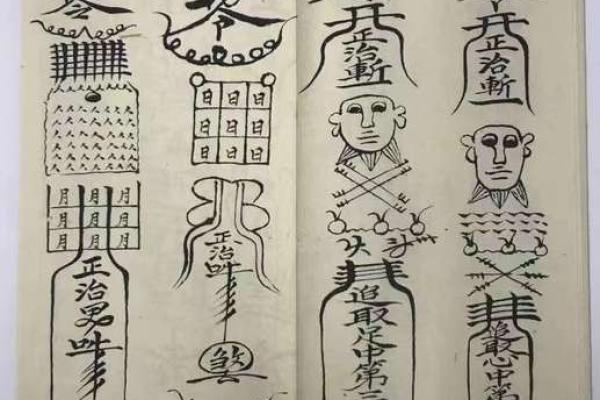 算命写的符