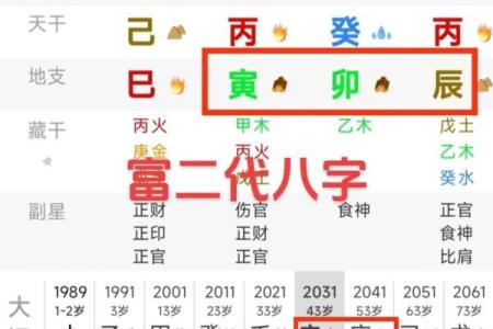 生辰八字四柱含义是什么