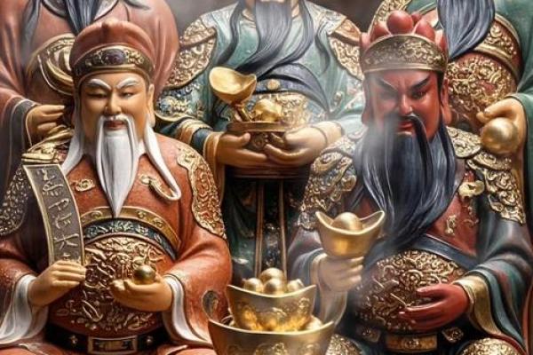 招财进宝五路财神都叫什么名字