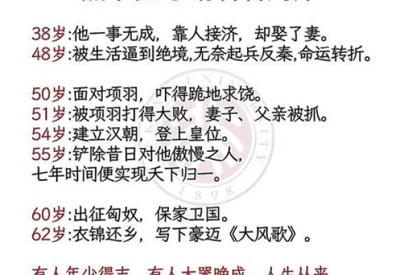 刘邦的八字命理