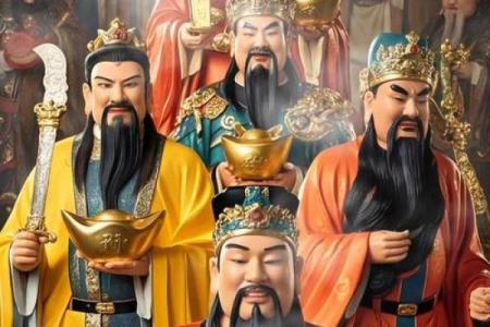 招财进宝五路财神都叫什么名字