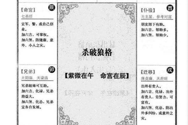 紫薇星入命宫平