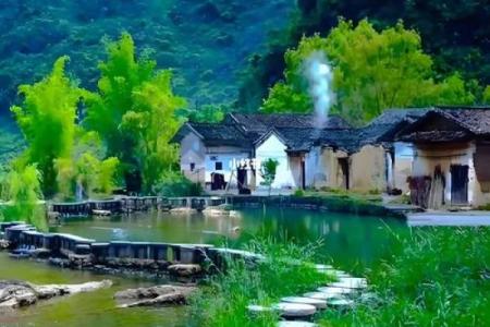 山村小沟风水