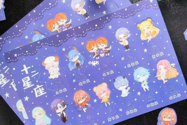 教你如何折十二星座的书签