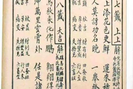 观音灵签第八十四签花发