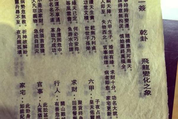 姻缘灵签31 姻缘灵签35签？