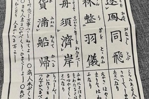浅草寺灵签48