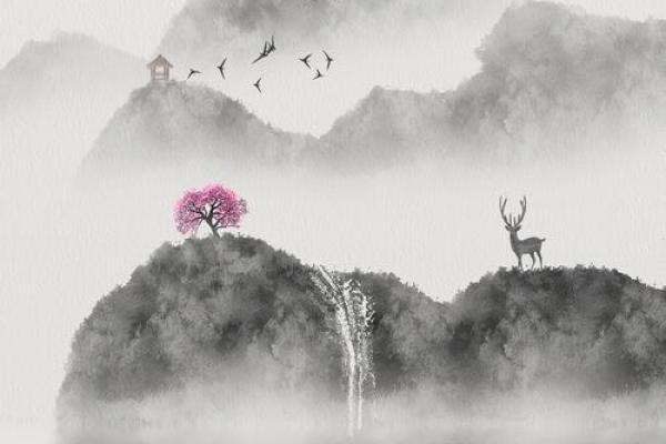 客厅中的山水画应当避免这些风水禁忌