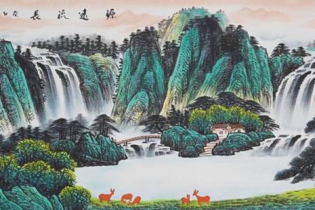 客厅中的山水画应当避免这些风水禁忌