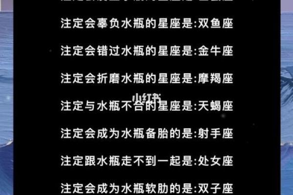 水瓶座的合适星座