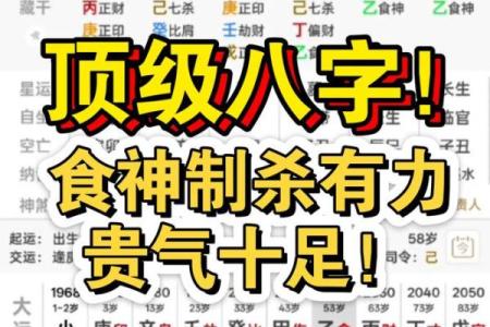 八字食杀财