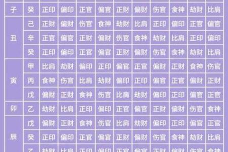 八字大运食神