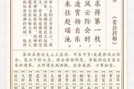 黄大仙灵签之60