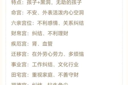 紫微斗数诸星落诸宫之：天同星子女宫详解