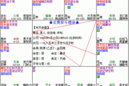 紫薇斗数中什么叫同度