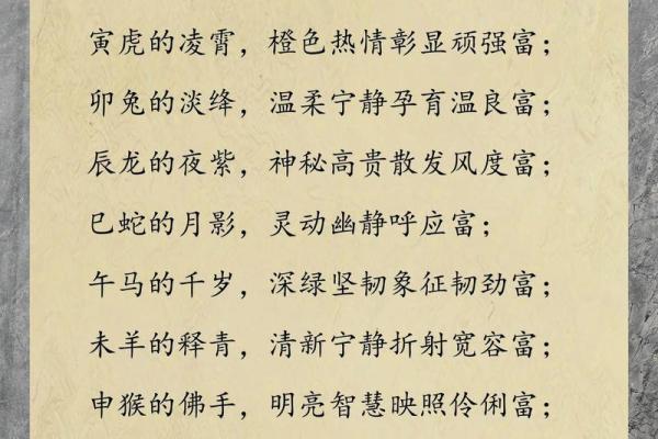 八字命理 - 你命中缺什么，就会有何种不顺