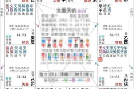 紫薇斗数命盘怎么看