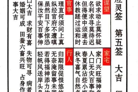 灵签第四十五签  解签45