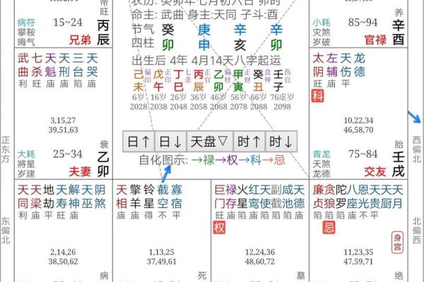 简单看紫薇斗数