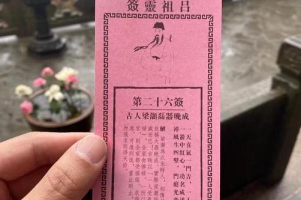 观音灵签求88签求疾病