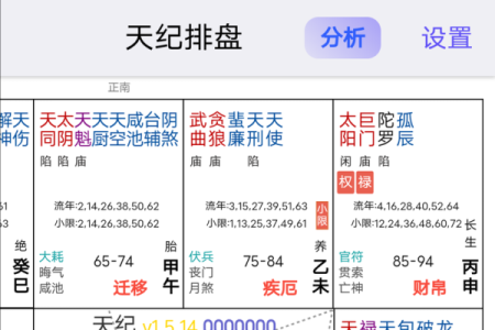 紫薇斗数测试APP