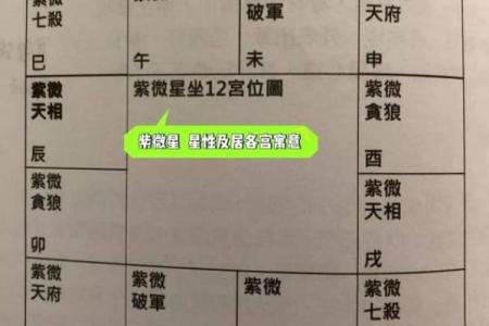 紫薇斗数天马位置不一样