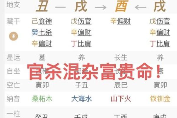 八字官杀混杂