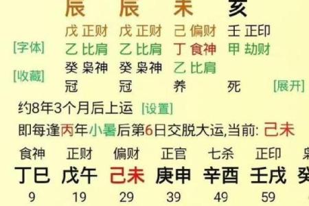 男八字木