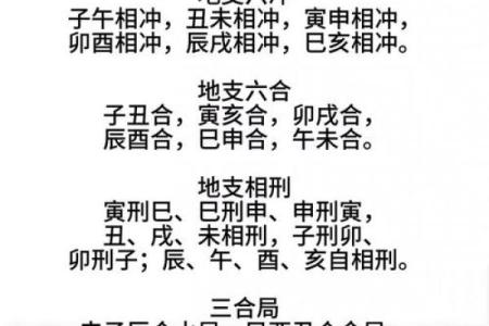 三刑的八字
