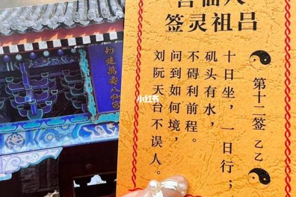 吕祖灵签第八签：马进徐行似有程