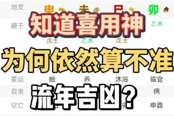 八字遇到喜用神流年