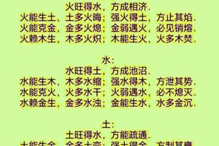 八字五行平衡